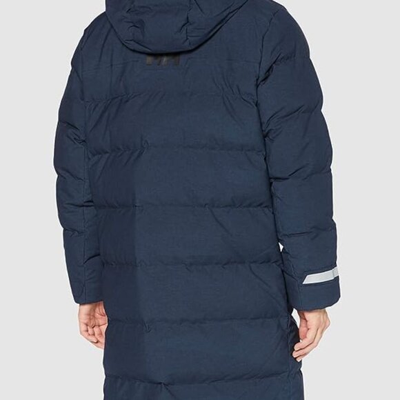 NEW Helly Hansen Alaska Parka Navy Blue - Picture 3 of 16